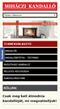 Mobile Screenshot of mihaczi.hu